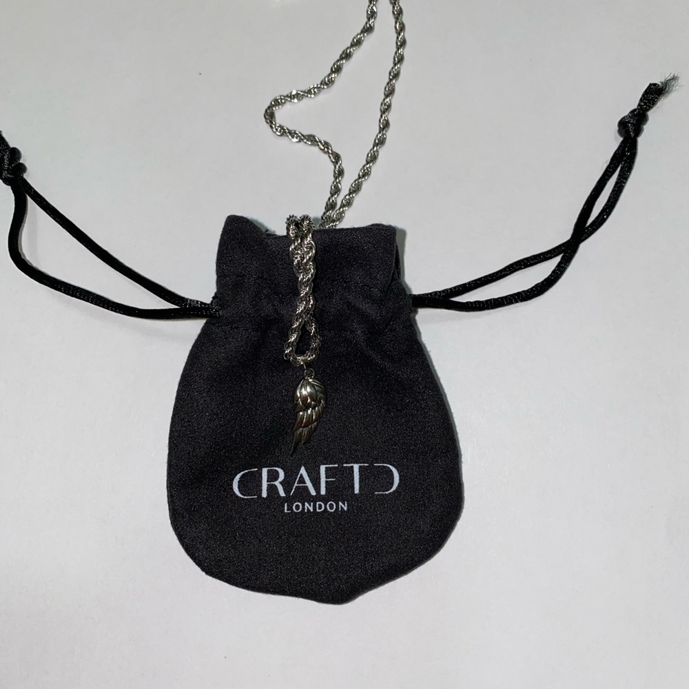 Silver Wing Necklace